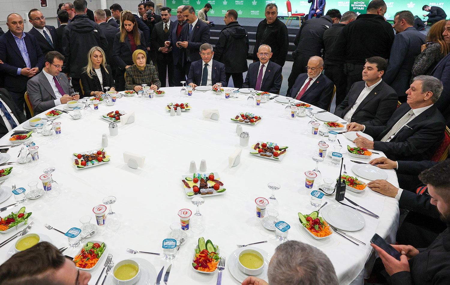 MİLLET İTTİFAKI - Beş parti ortak listede anlaştı, YSK'ye protokol sunuldu