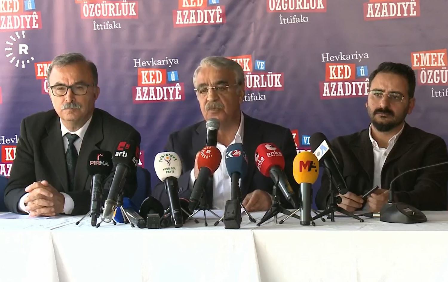 Ji bilî TÎPê partiyên Hevpeymaniya Ked û Azadiyê bi lîsteyekê beşdarî hilbijartinan dibin