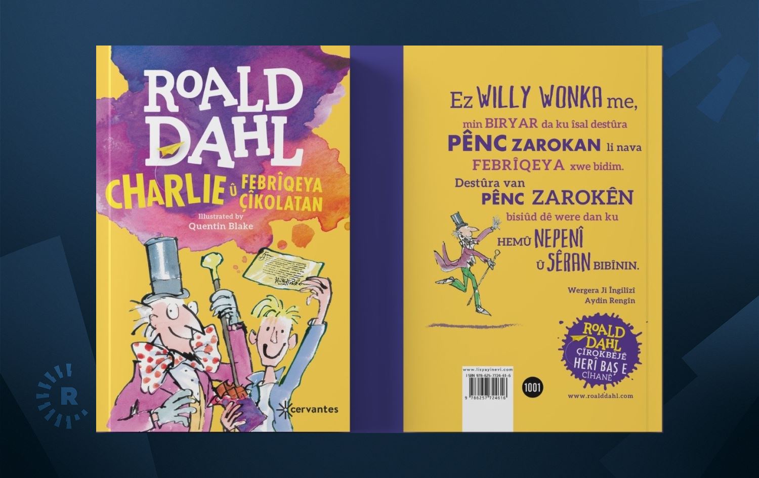 Charlie û Febrîqeya Çîkolatan êdî bi Kurdî ye