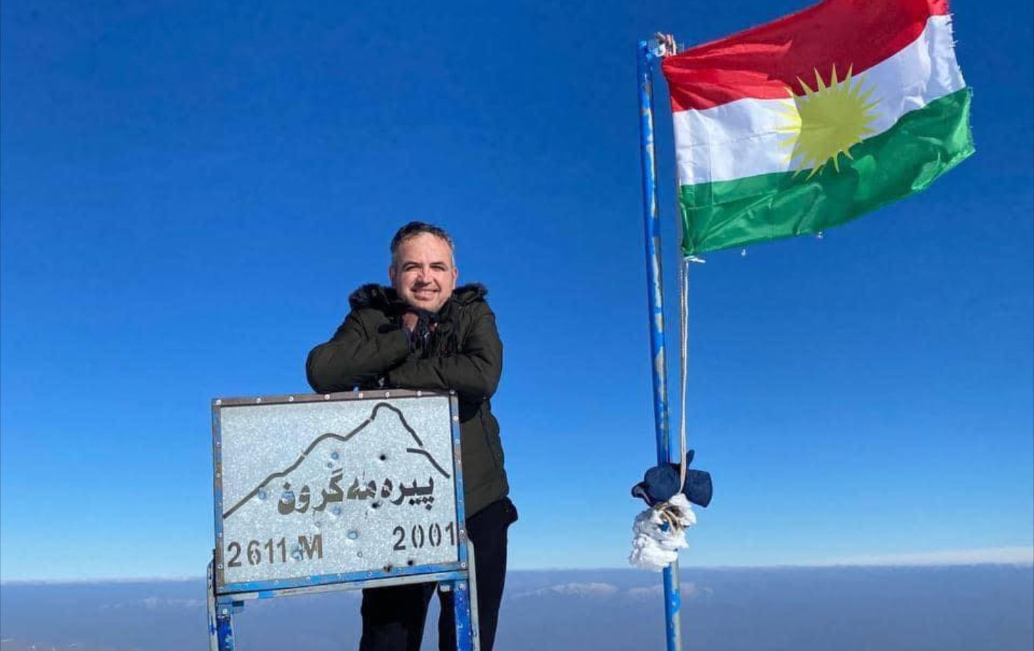 کامێرامانێکی کەناڵی ئێن ئاڕ تی لە چیای پیرەمەگروون هەڵدێرا و گیانی لەدەستدا