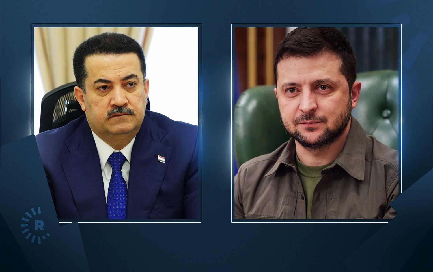 زیلینسکی بۆ سوودانی: ئامادەین لاپەڕەکی نوێ لە پێکەوەکارکردن هەڵبدەینەوە