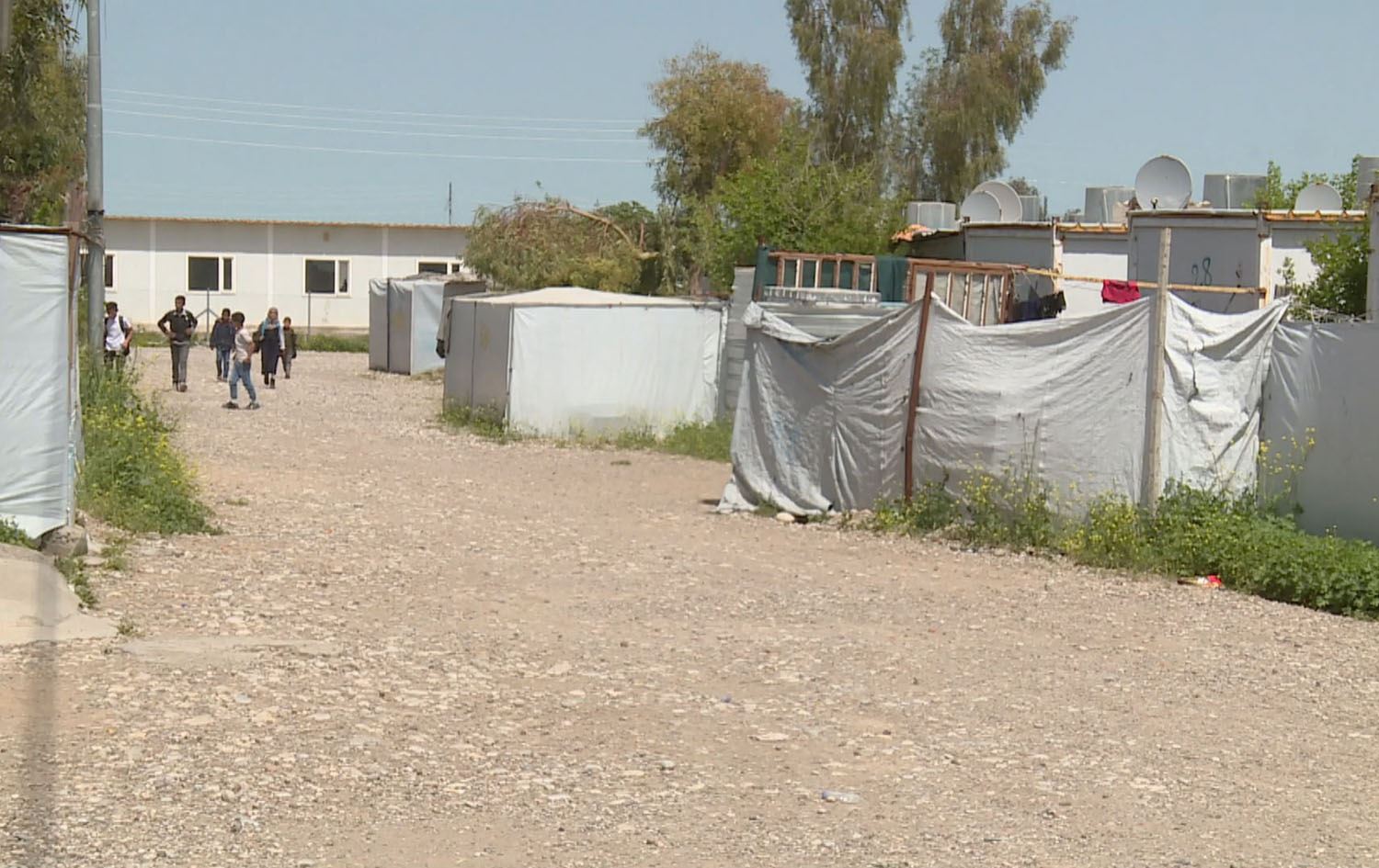 ئاوارەکانی شارۆچکەی جرف سەخر لە کەلار داوای گەڕانەوە دەکەن