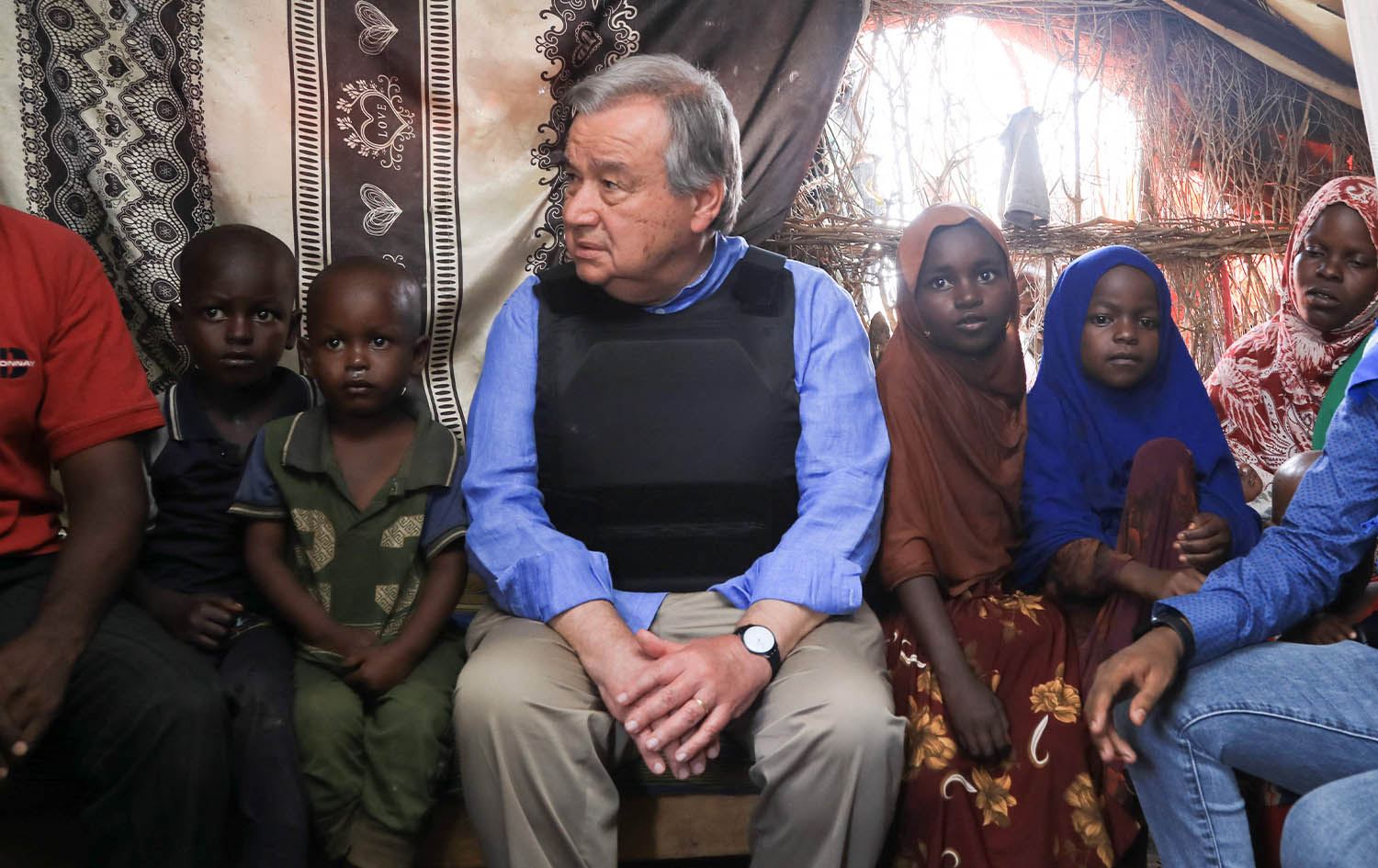 ئەنتۆنیۆ گۆتێرێز: کۆمەڵگەی نێودەوڵەتی گوێ بەوە نادات بەسەر سۆماڵییەکاندا دێت