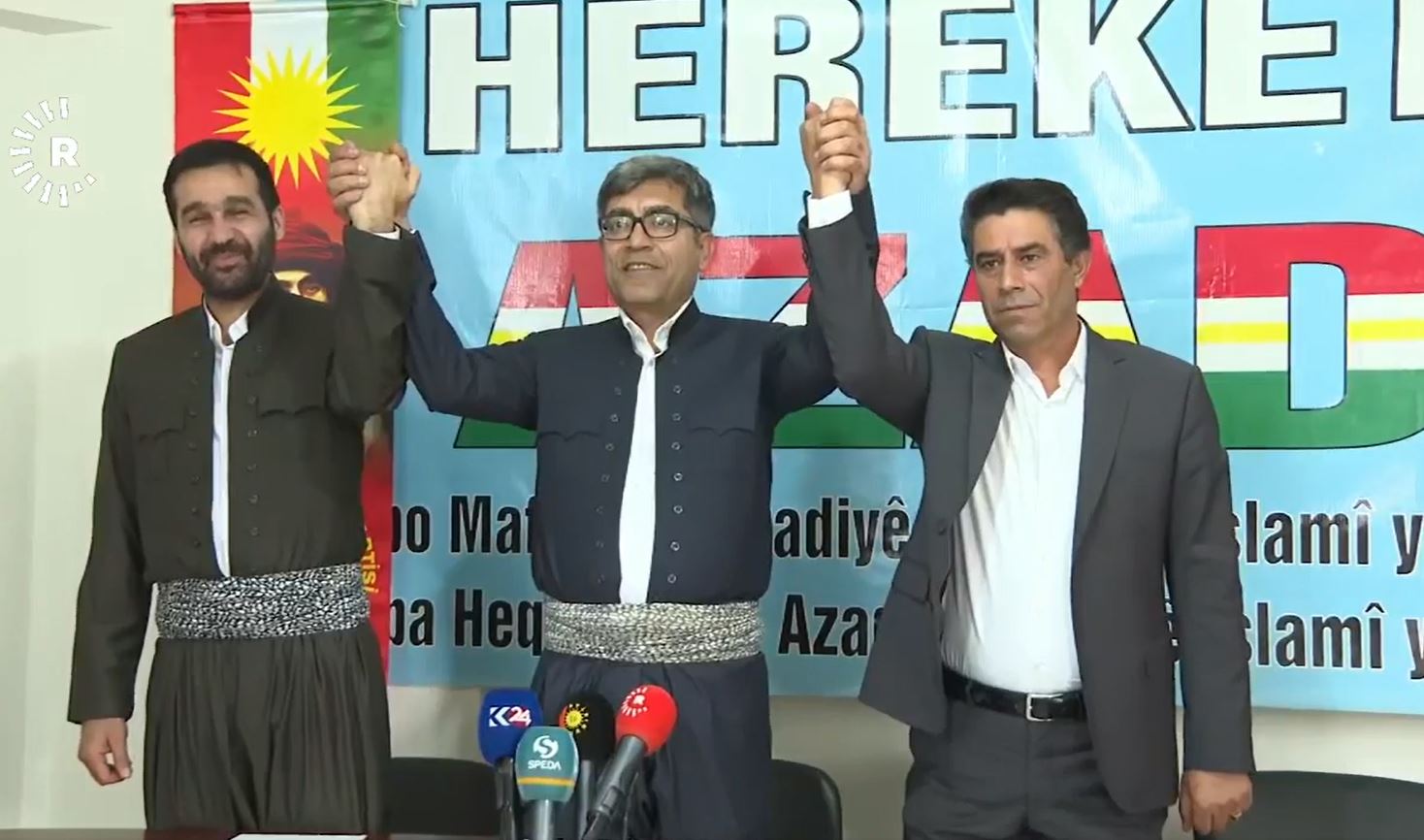 Azadi Hareketi ve KDP seçimlerde HAK-PAR'ı destekleyeceklerini duyurdu