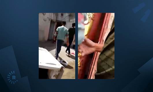 فيديو.. هجوم يطال بيتاً في النجف يضم نساء