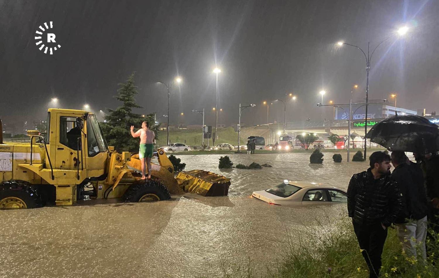 لە 12 کاژێردا لە بارزان 128 و لە ئاکرێ 101 ملم باران باریوە