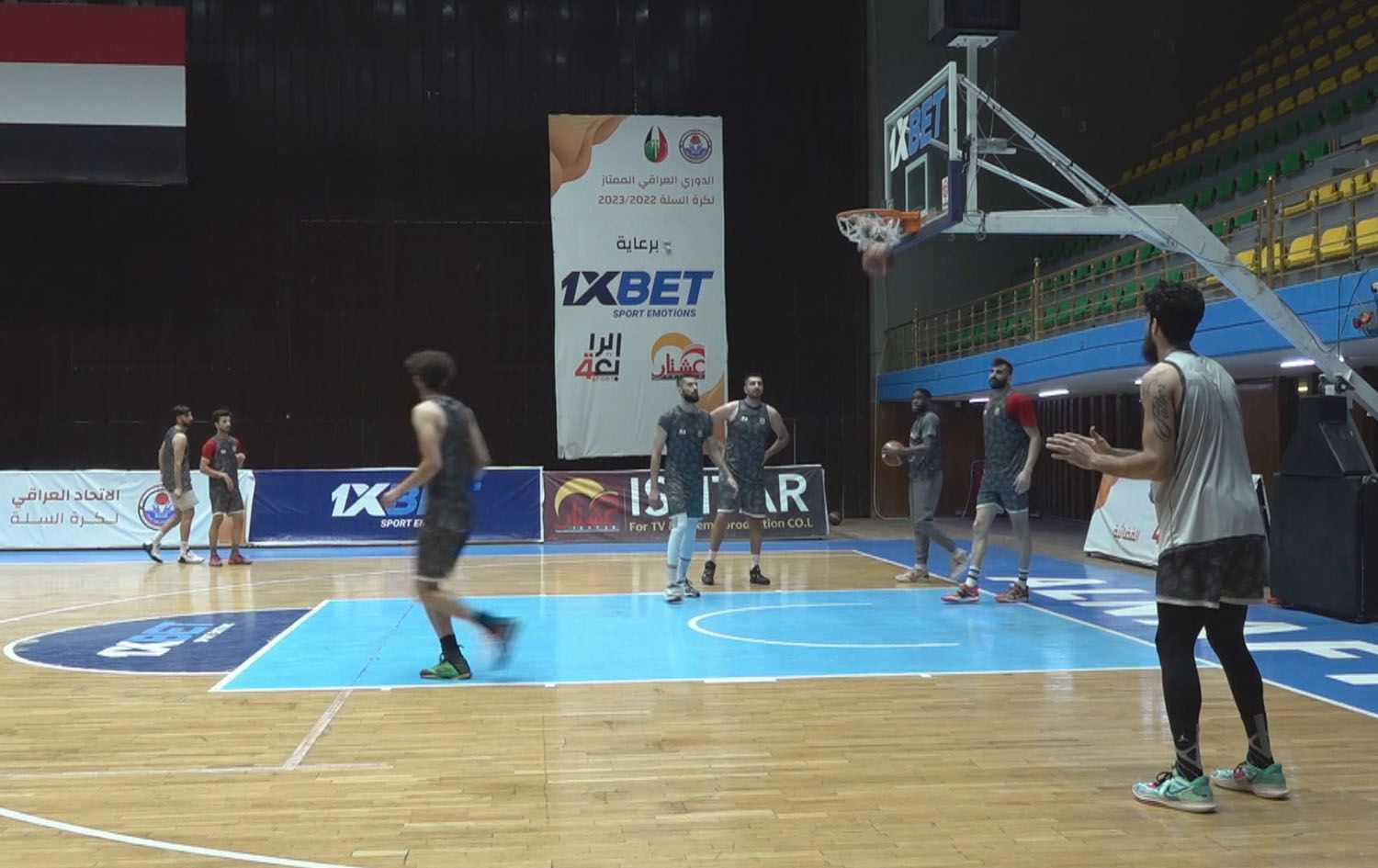 دوو یاریزانی ئەمریکی یاری بۆ یانەی حەشدی شەعبی دەکەن