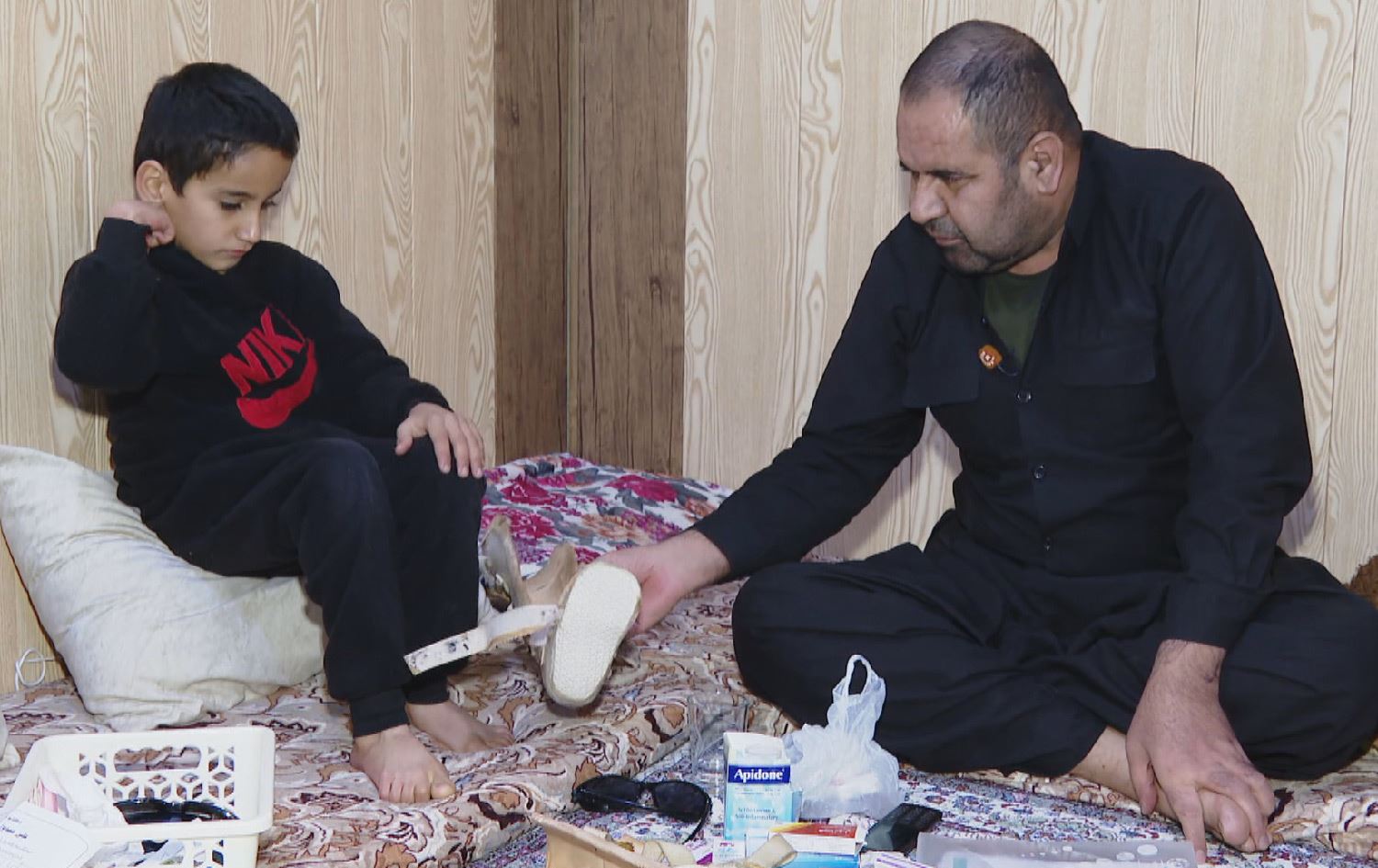 بەرکەوتوویەکی چەکی کیمیایی لە شێخ وەسان مەترسیی لەدەستدانی چاوێکی دیکەی هەیە