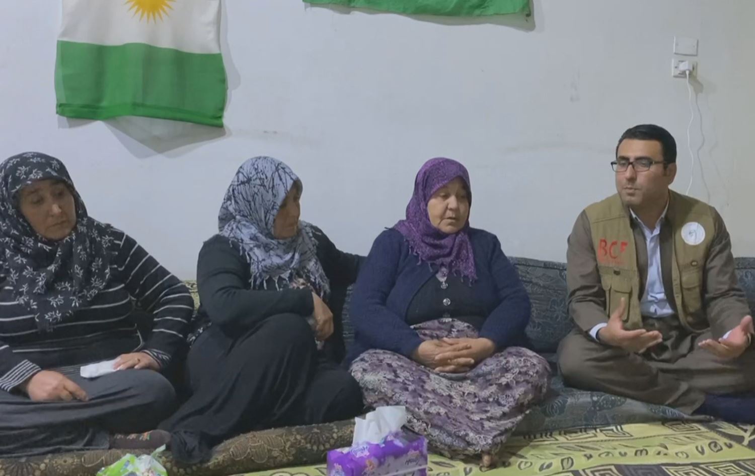 Dezgeha Xêrxwaziya Barzanî serdana malbata şehîdên Cindirêsê kir