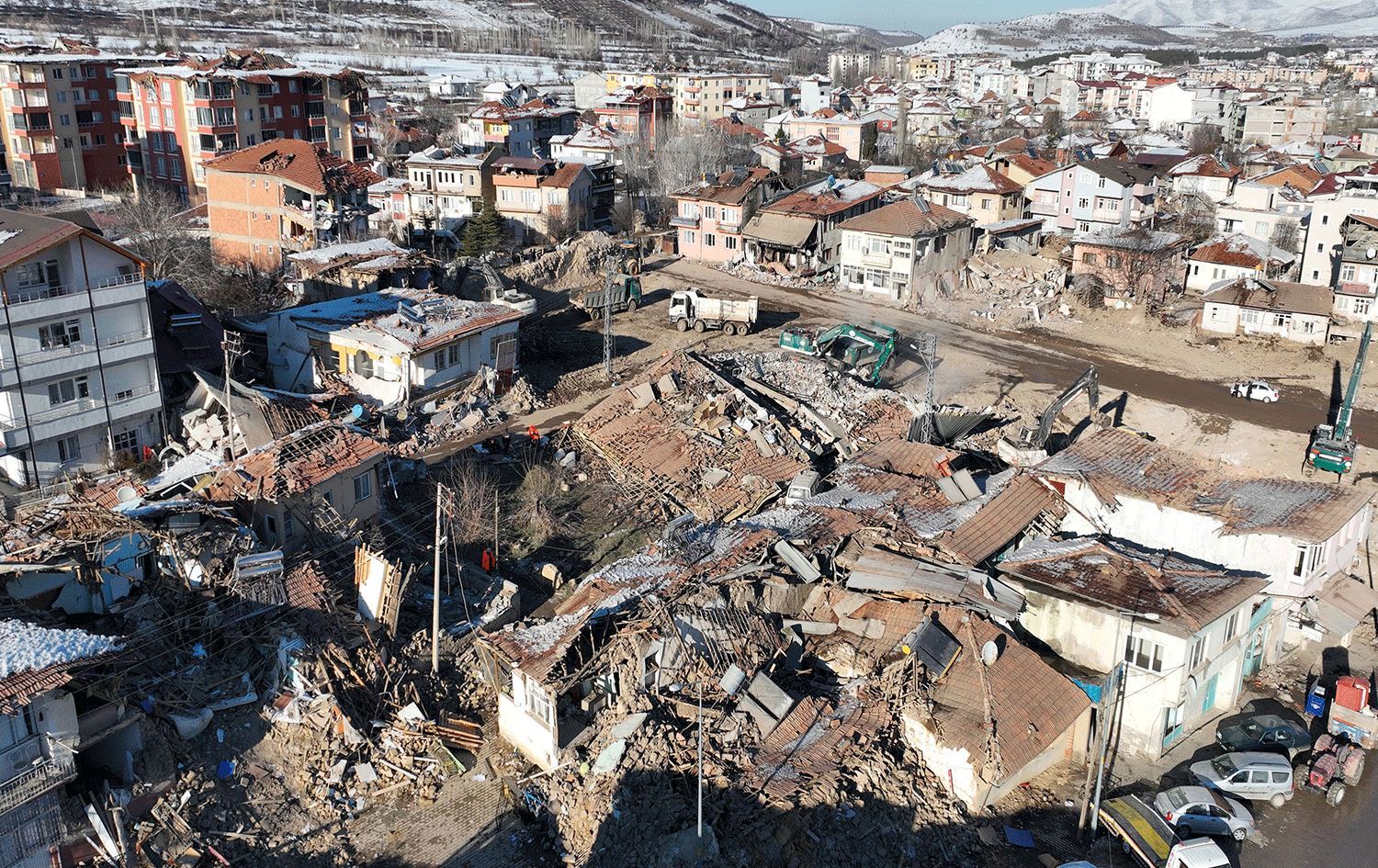 MALATYA - Enkaz kaldırma çalışmalarında sona gelindi