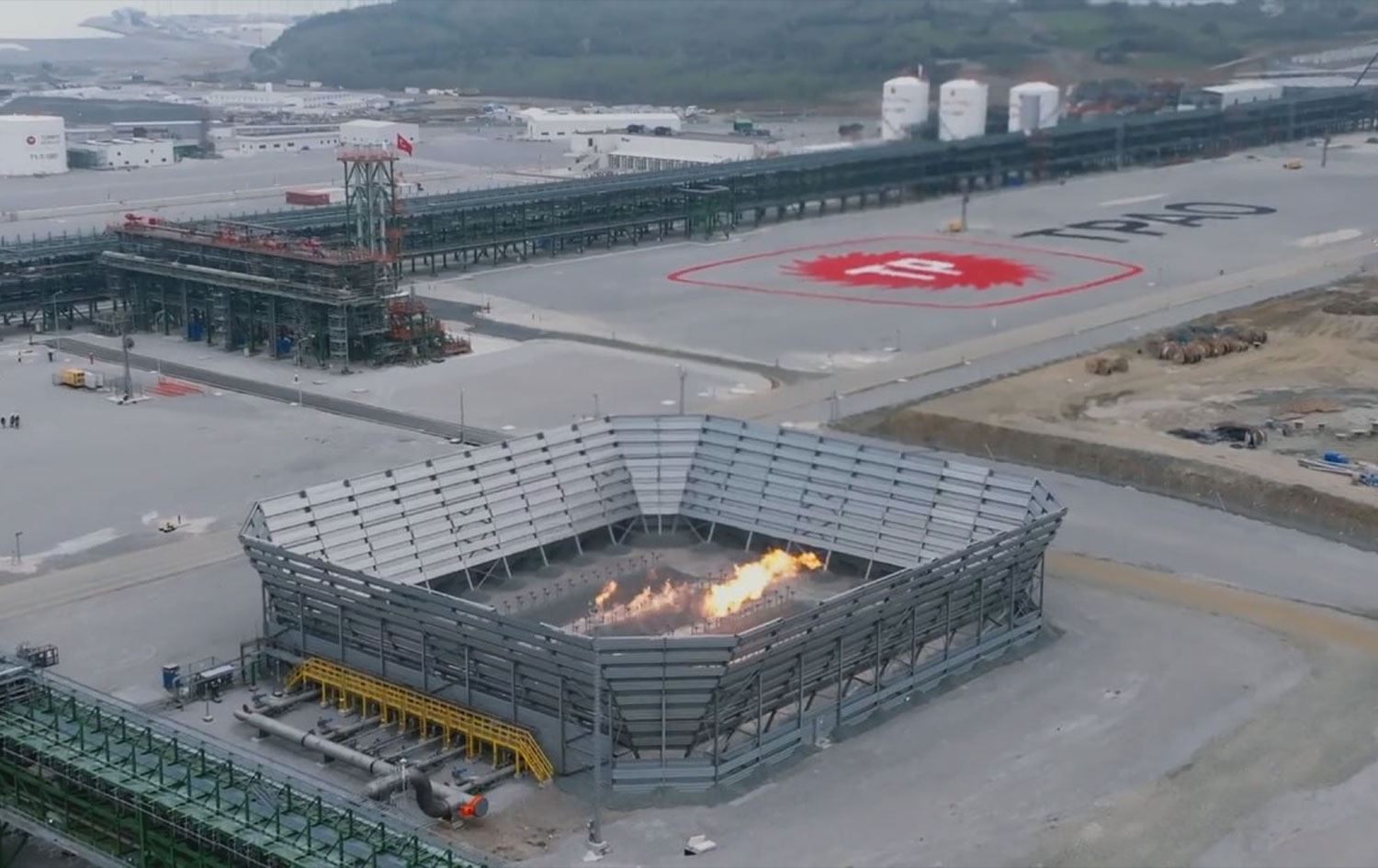 TPAO'dan 'karaya ulaşan Karadeniz gazı' paylaşımı