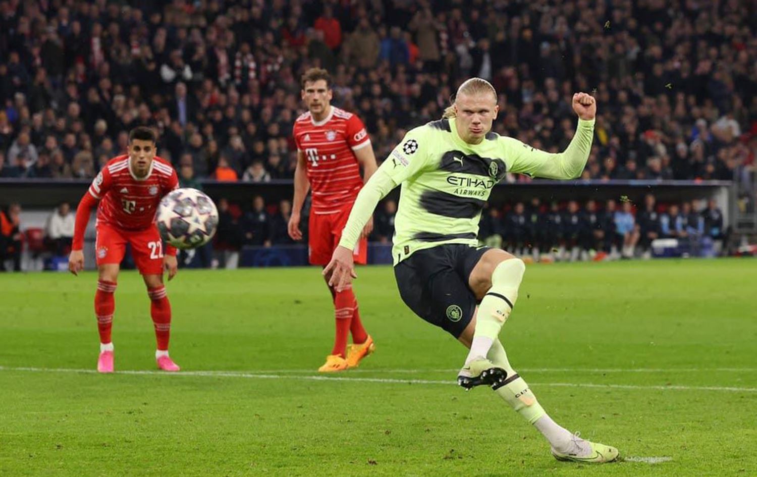 هالاند يستفز جماهير بايرن ميونخ