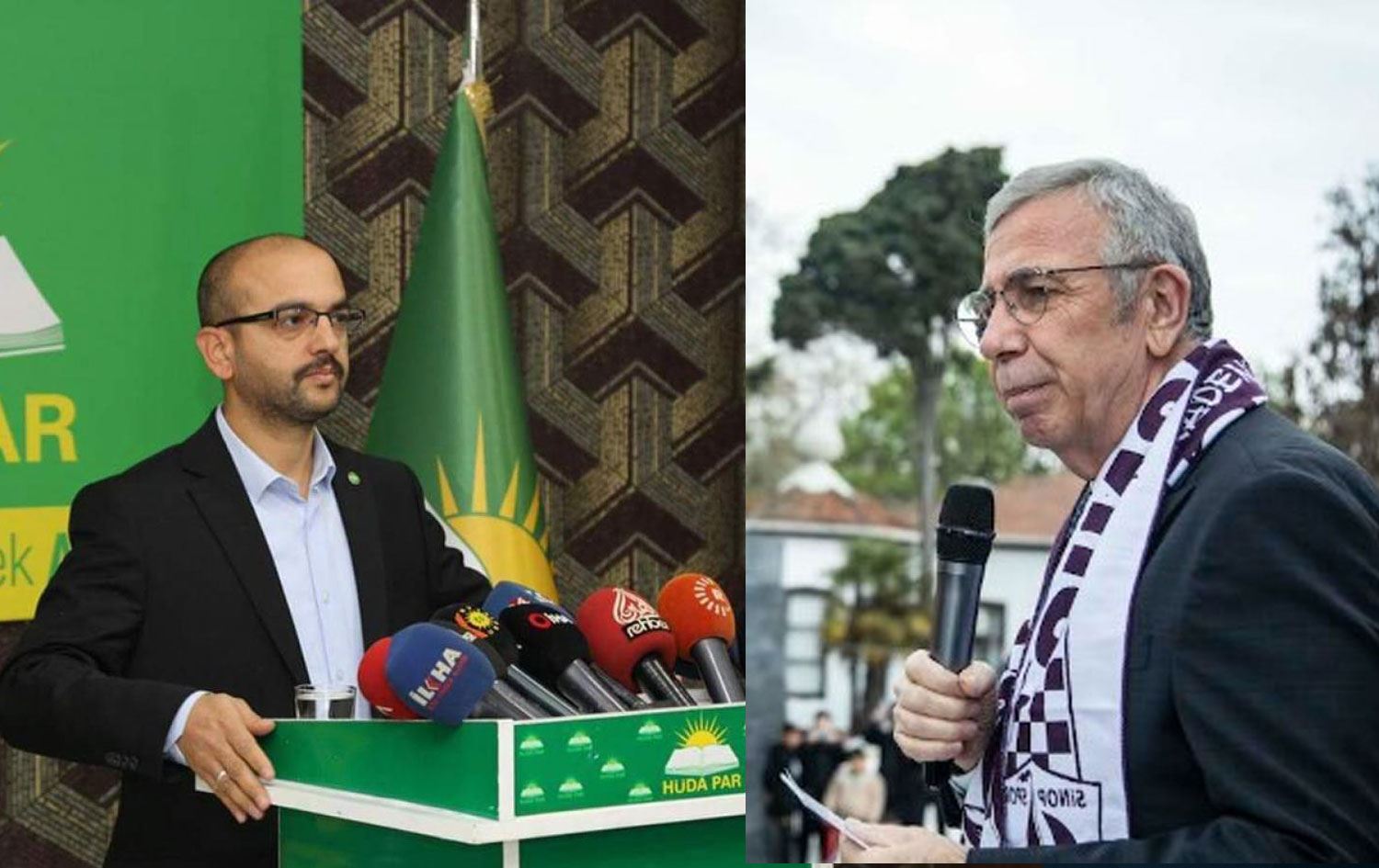 HÜDA PAR’dan Mansur Yavaş’a ‘terörist’ yanıtı