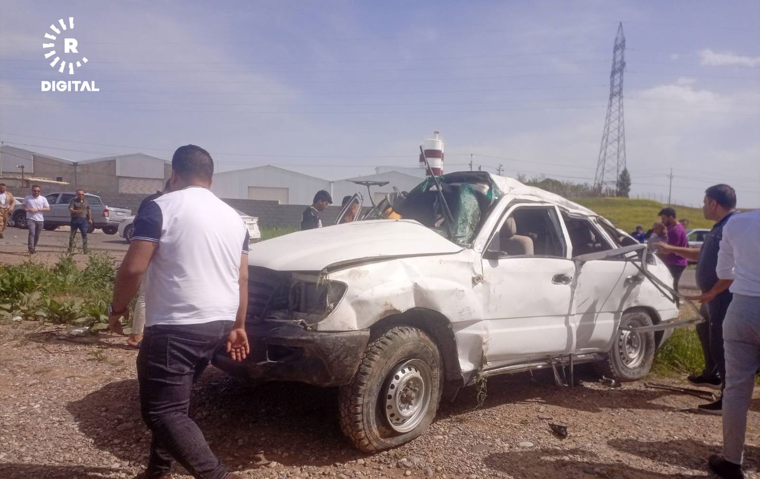 لە وەرگەڕانی ئۆتۆمبێلێکدا لە چەمچەماڵ ژنێک گیانی لەدەستدا و چوار کەسیش برینداربوون