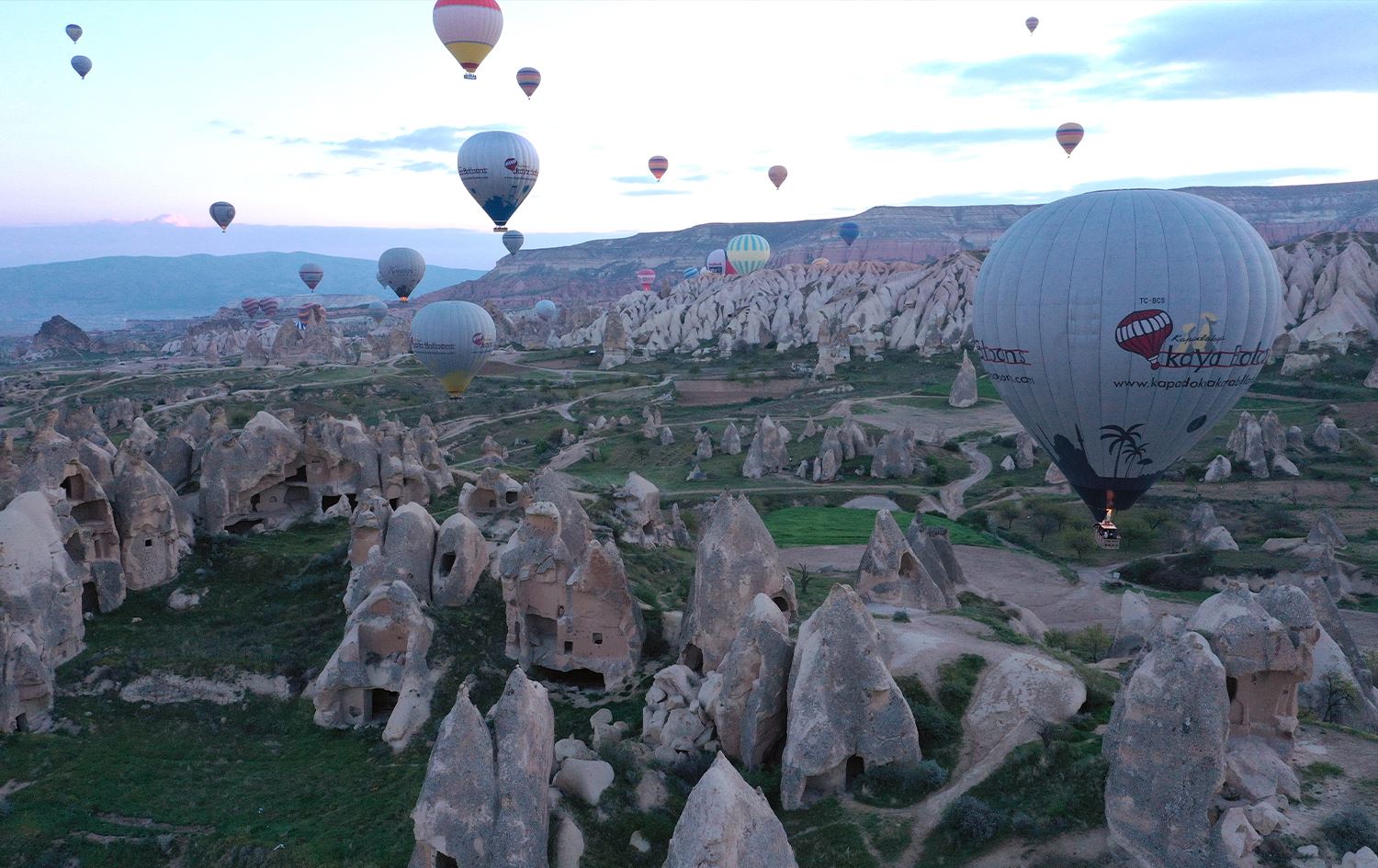 Geştyarên Kapadokyayê li esman pêşwaziya Cejna Remezanê kirin