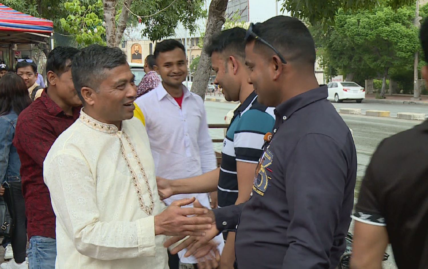 کرێکارە بەنگلادیشییەکان لە سلێمانی جەژن دەکەنەوە؛ 'ئێرە زۆر باشە و هیچ کێشەمان نییە'