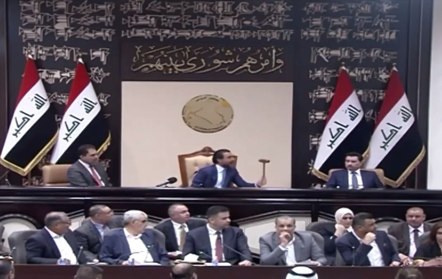 چوار سکاڵا لە دادگەى فیدراڵى لەدژى دانیشتنێکى پەرلەمانى عێراق تۆمار دەکرێن