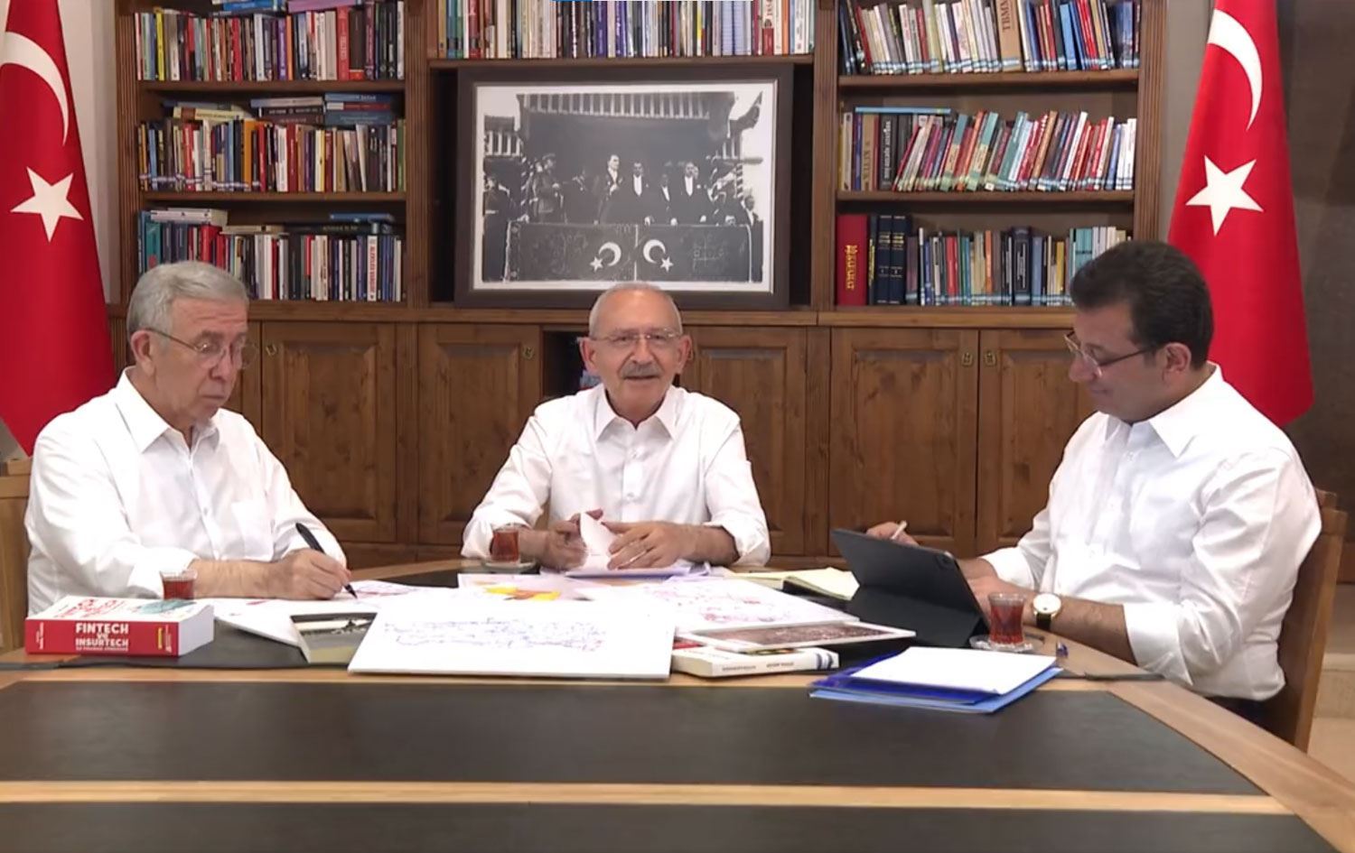 Kiliçdaroglu erka Îmamoglu û Yavaş eşkere kir