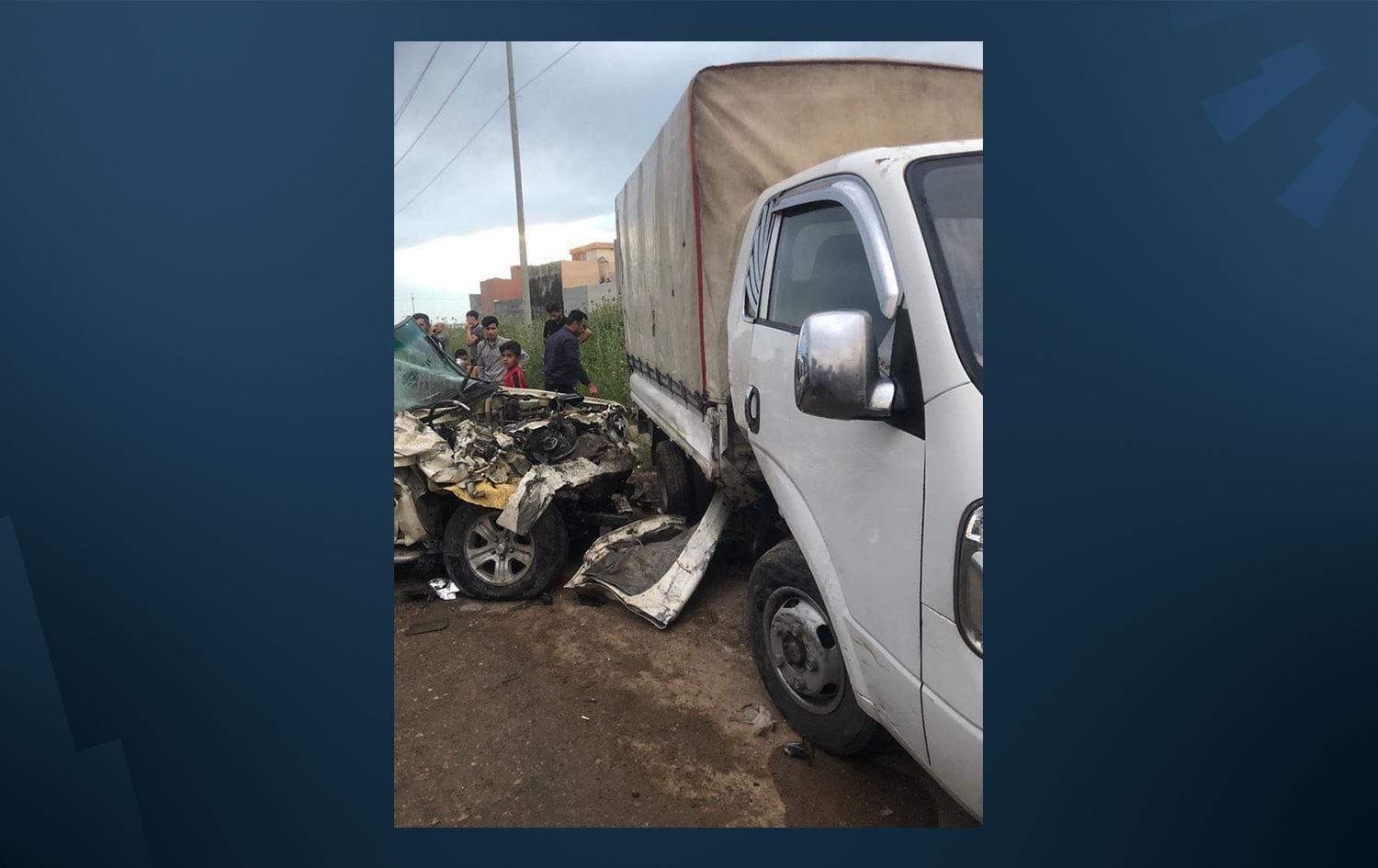 لە رووداوێکی هاتووچۆدا لە زاخۆ 9 کەس بریندار بوون