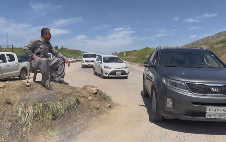 Şêniyên gundên Simaqûliyê 3 roj in rêya Hewlêr-Silêmaniyê girtine