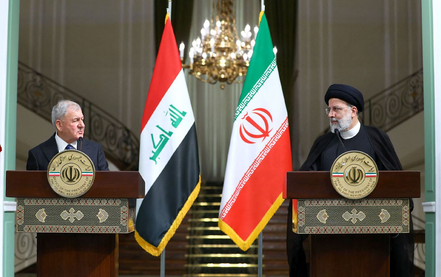 لەتیف رەشید لە تارانەوە بۆ کۆماری ئیسلامیی ئێران: بەشە ئاوی عێراق لەبەرچاو بگرن