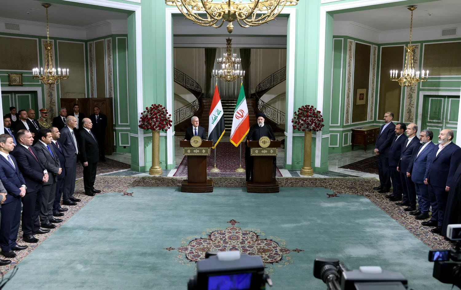 رەئیسی رەخنەی تووند لە مانەوەی ئەمریکا لە رۆژهەڵاتی نێوەڕاست دەگرێت