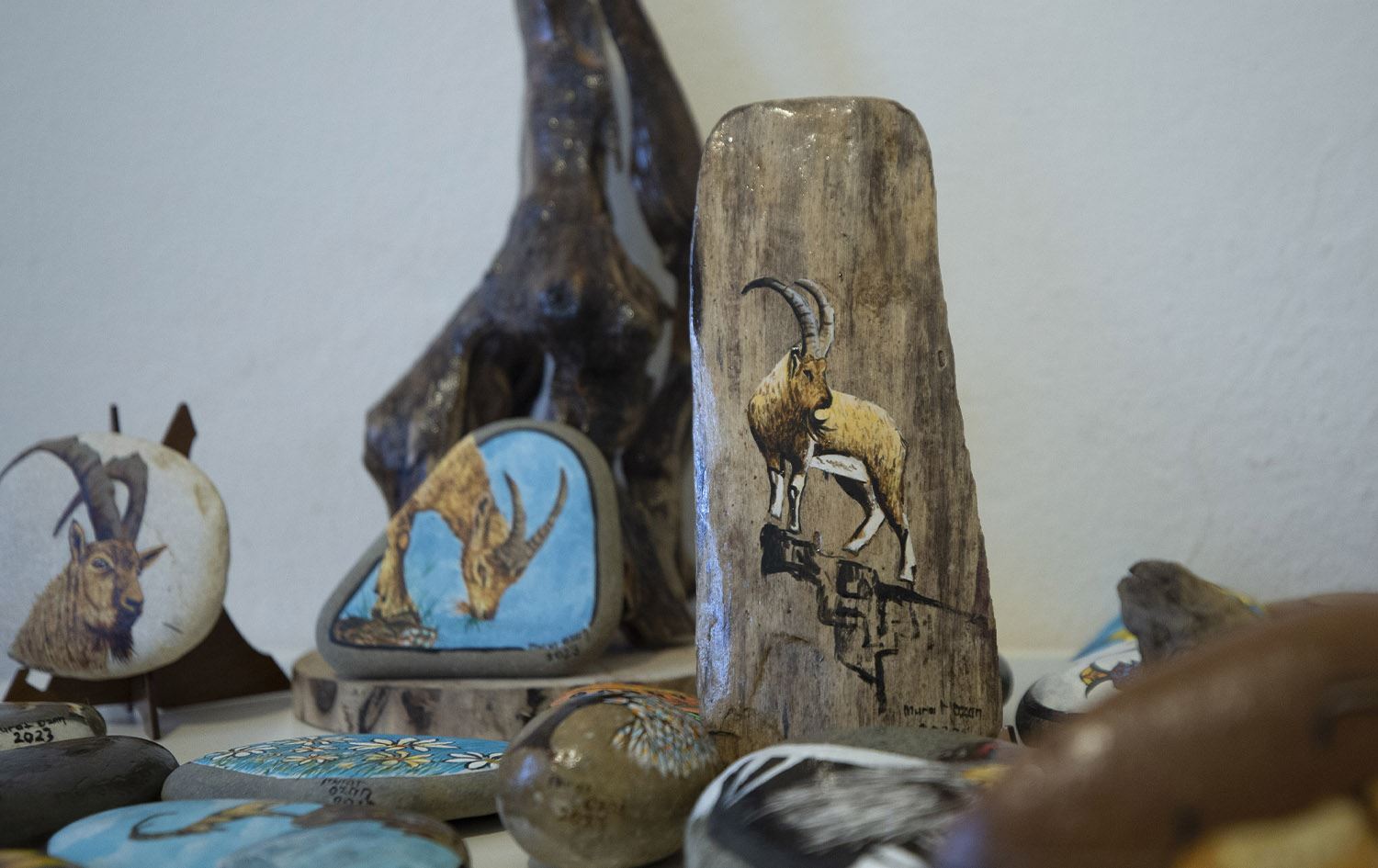 Li Dêrsimê şêwekarek dar û keviran dineqişîne