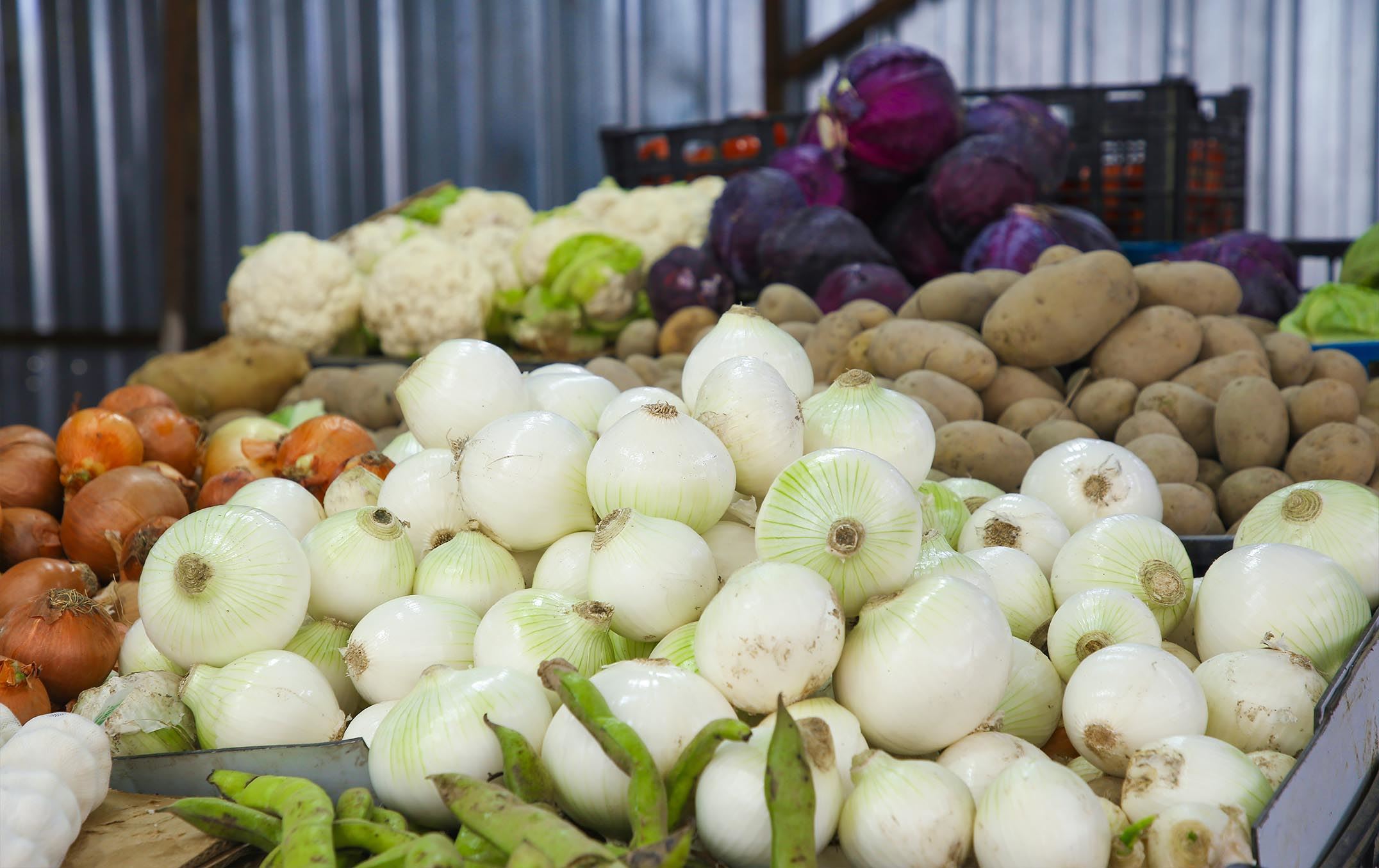 نرخی پیاز دادەبەزێت؛ کیلۆیەکی لە بازاڕەکانی هەرێمی کوردستان بە 500 دینارە