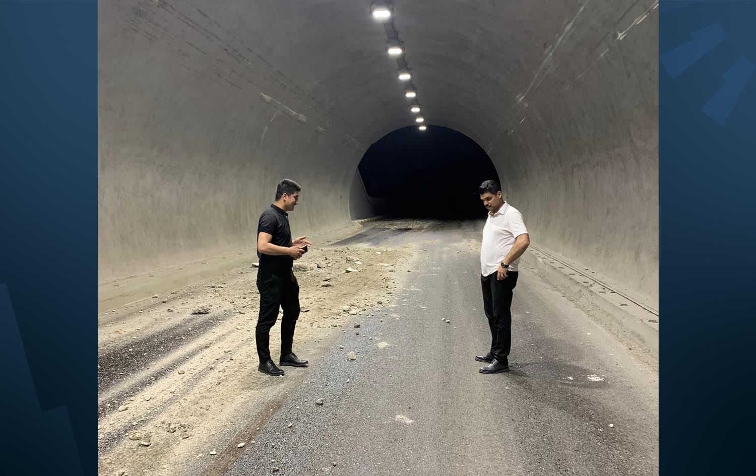 تونێلی دەربەندیخان چەند کاژێرێک داخرا و کرایەوە؛ "نەوتی رەش رژابوو"