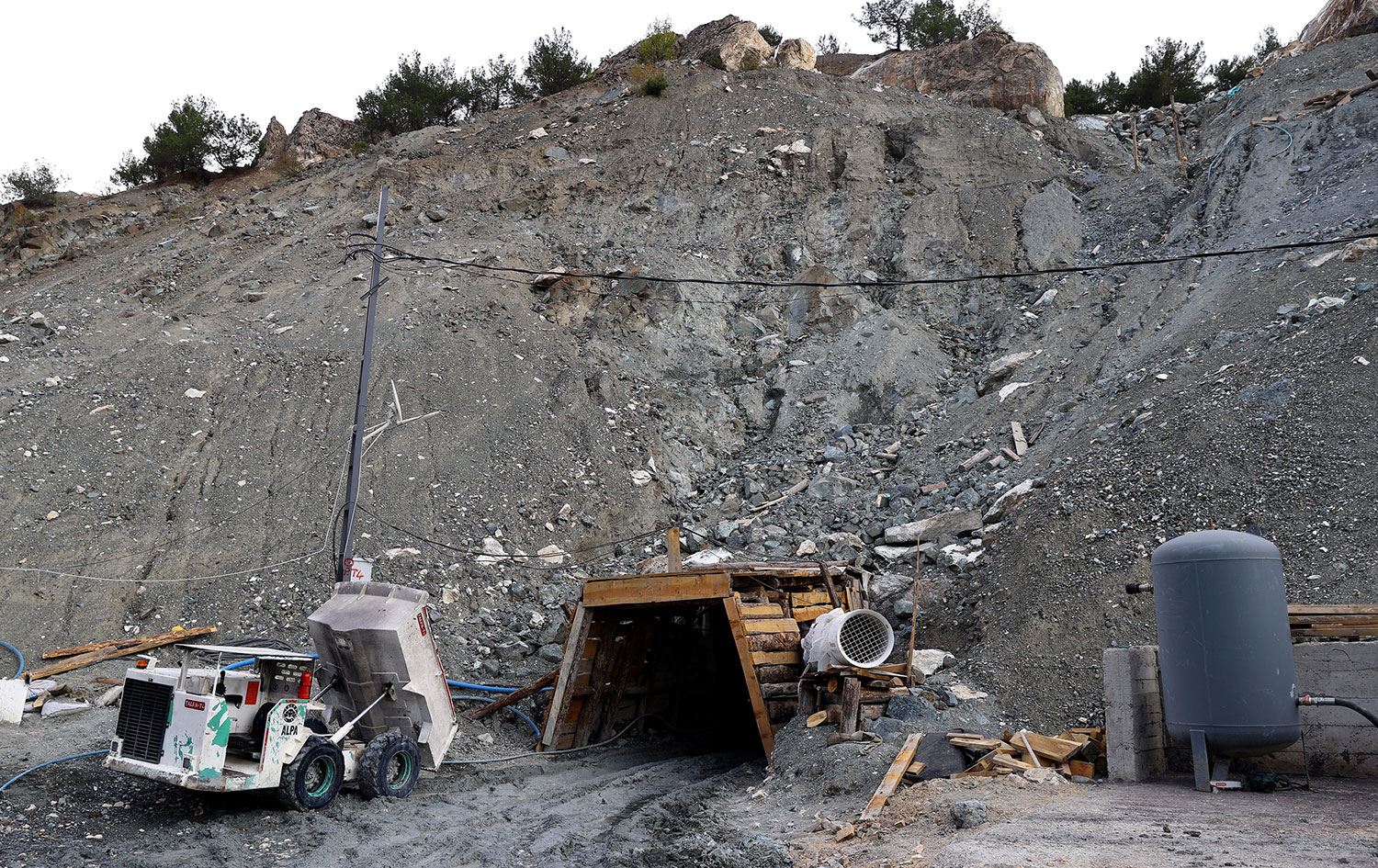 Adıyaman'da maden ocağı depremde 1191'den 1179 rakıma düştü