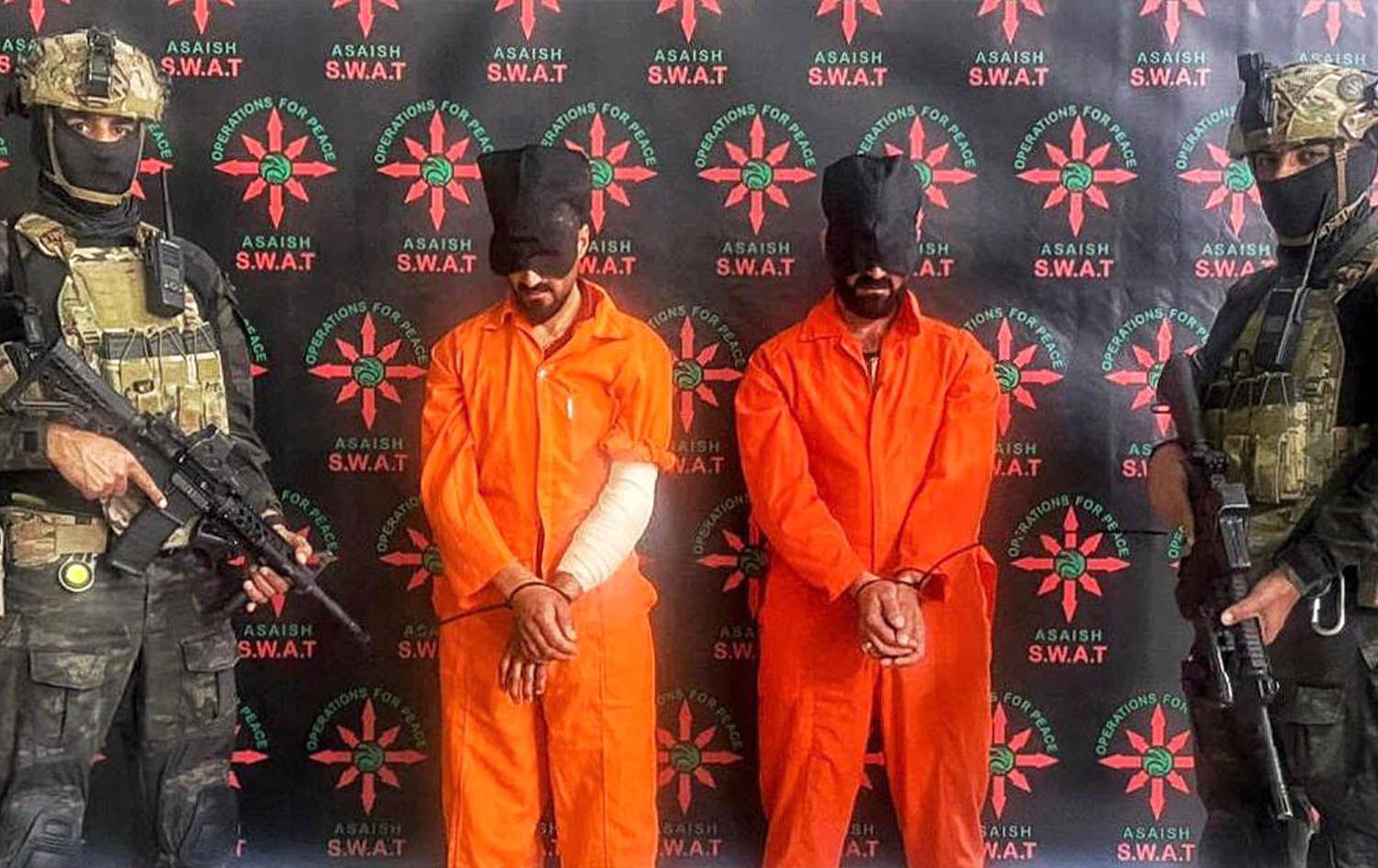 دەزگای ئاسایش: دوو چەکداری داعش لە سلێمانی دەستگیر کران