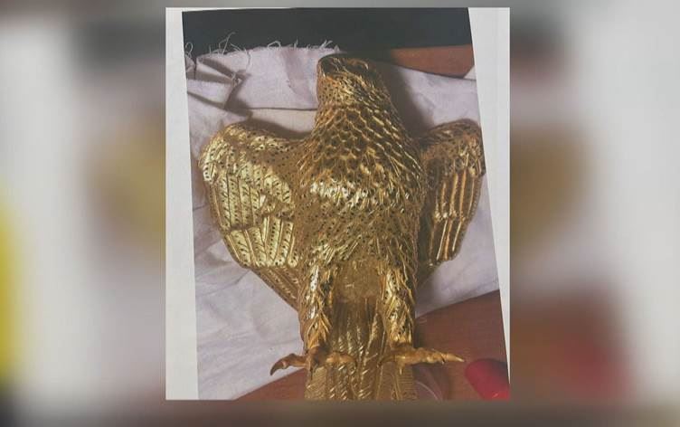 Asayîşa Hewlêrê dest bi ser peykerê bazekî de girt ku bihayê wî 70 hezar dolar e