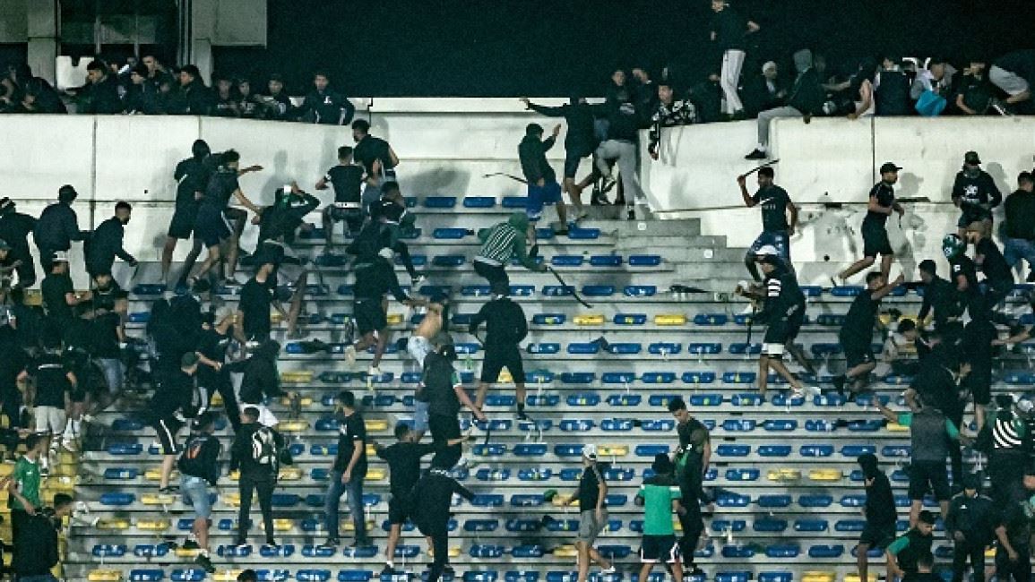 بەهۆی شەڕ و ئاژاوەوە 170 هاندەر دەستگیرکران