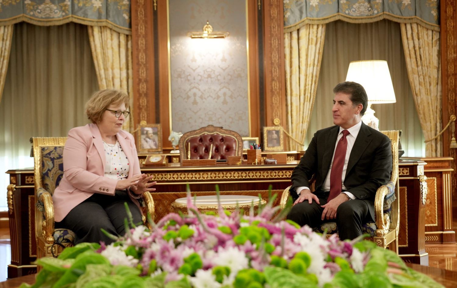 Nêçîrvan Barzanî bi Cîgira Wezîrê Derve ya Amerîkayê re civiya