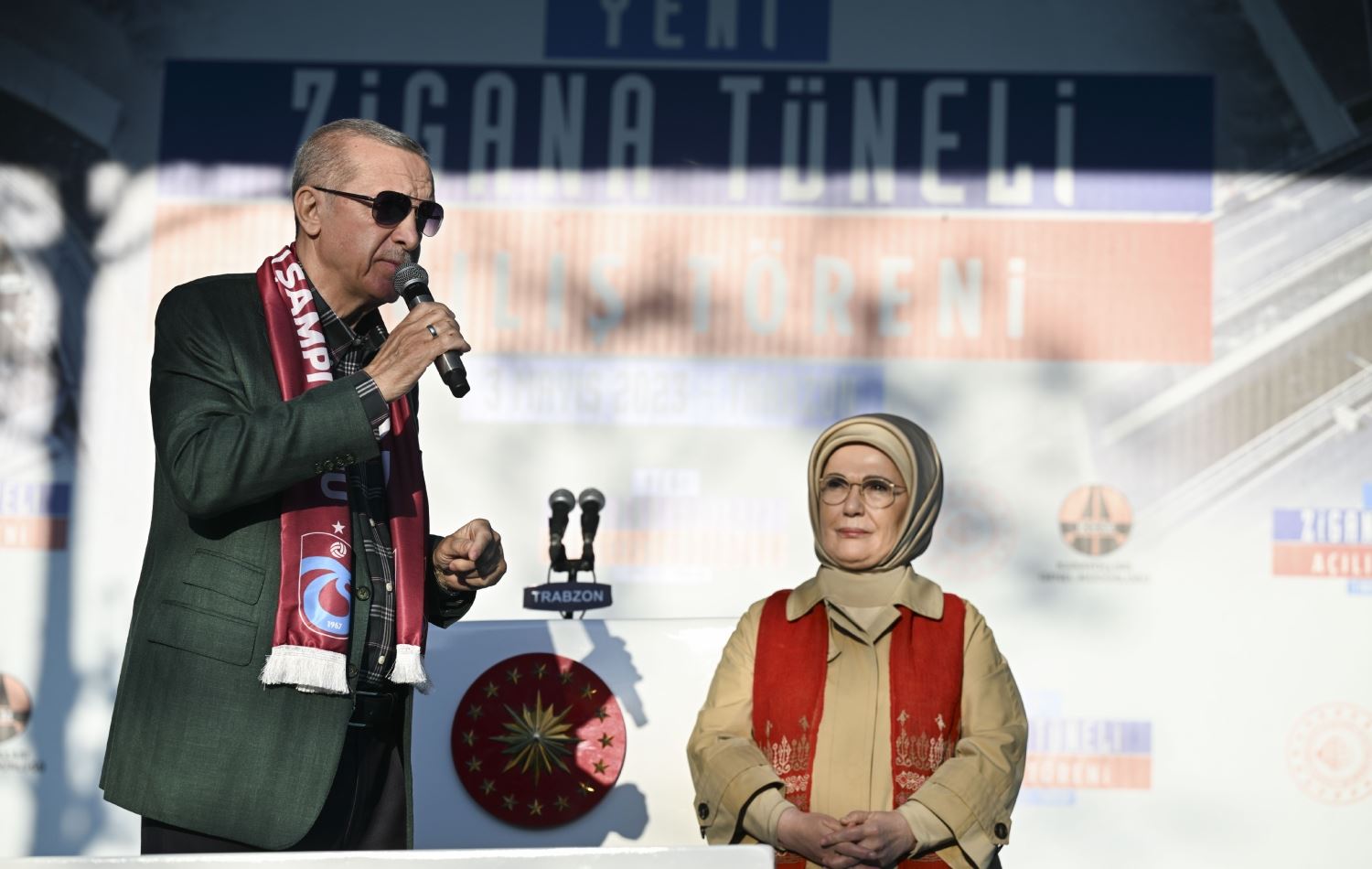 ئەردۆغان سێیەم درێژترین توونێلی جیهان لە ترابزۆن دەکاتەوە