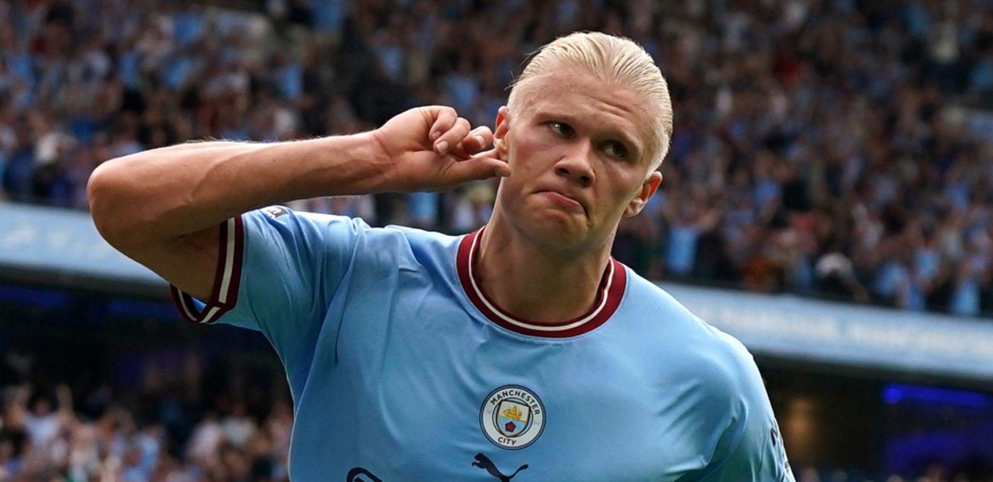 هالاند لەبارەی ژمارە پێوانەییەکەیەوە چیدەڵێت؟