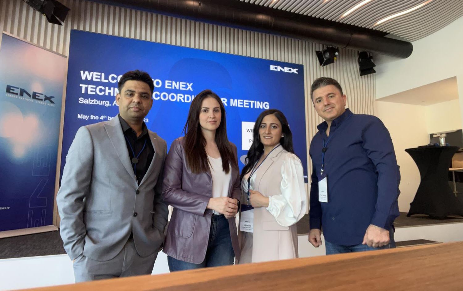 تیمێکی رووداو لە نەمسا بەشداری لە کۆبوونەوەی تەکنیکیی ئینێکس دەکات