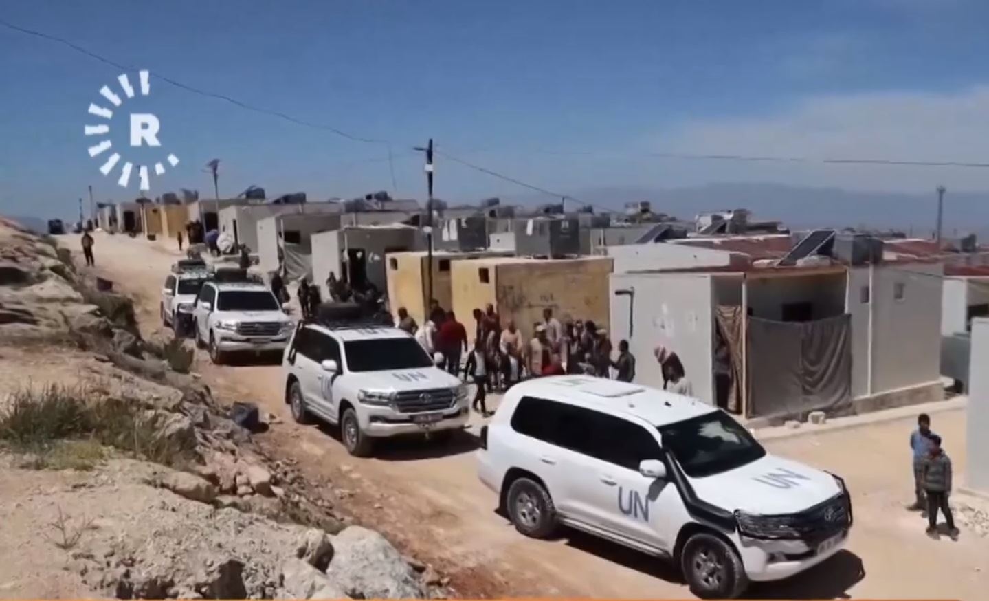 Şandeke NY li Idlibê serdana kampên koçberên kir; Rewşa xelkê piştî erdhejê gelek xirab e