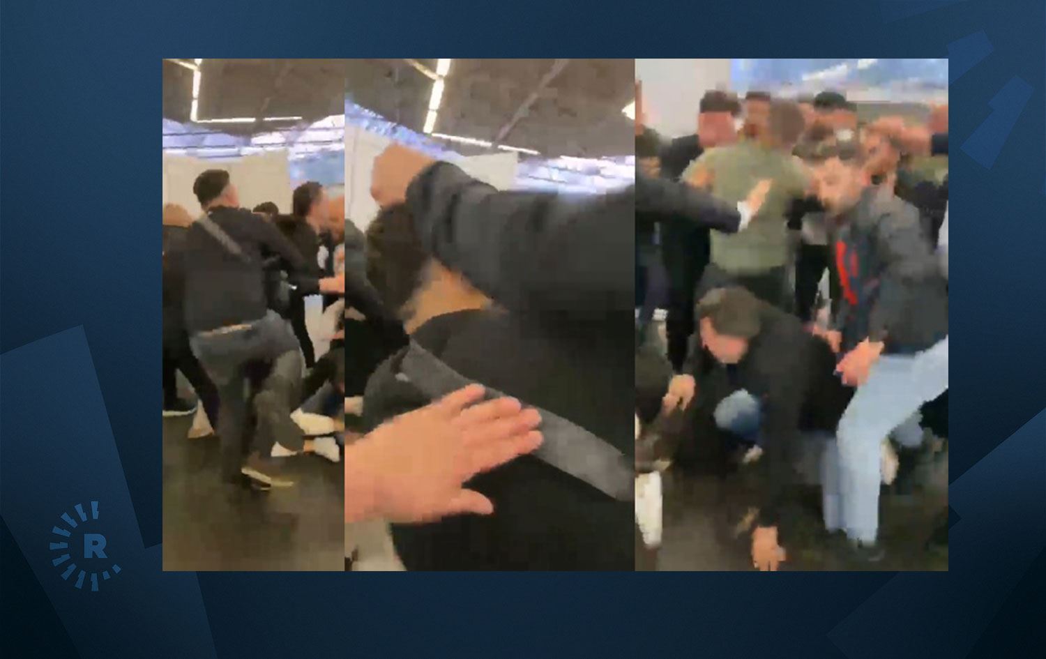 Li Holandayê di navenda dengdanê de şer û pevçûn derketin