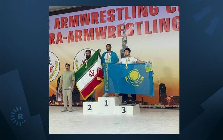 Kazakistanlı Kürt sporcu bilek güreşinde 7. kez Asya Şampiyonu oldu