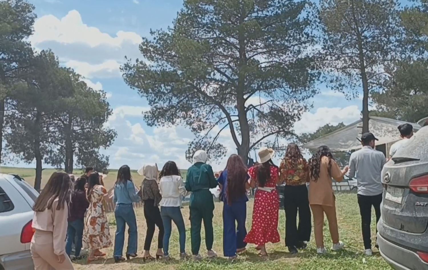 Li Rojavayê Kurdistanê beravên Çemê Dîcleyê bûne cihê sedana geştiyaran