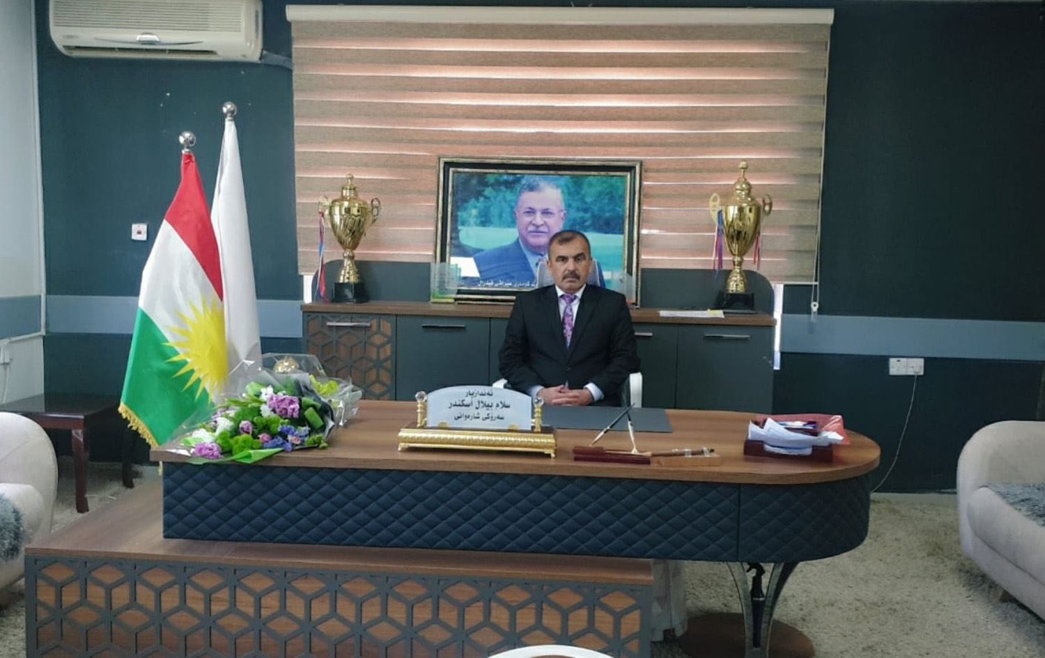 سەرۆکی نوێی شارەوانیی هەڵەبجە دەستبەکاربوو