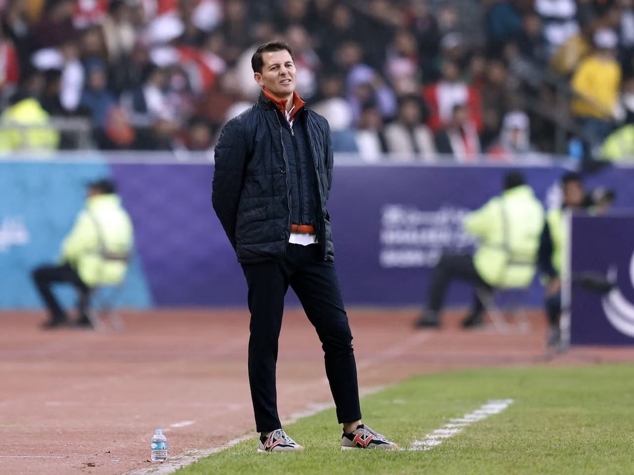 ڤیدیۆ؛ تیروپشکی جامی ئاسیا راکێشرا و راهێنەری عێراق هەر زوو خۆی بەدەستەوەدا