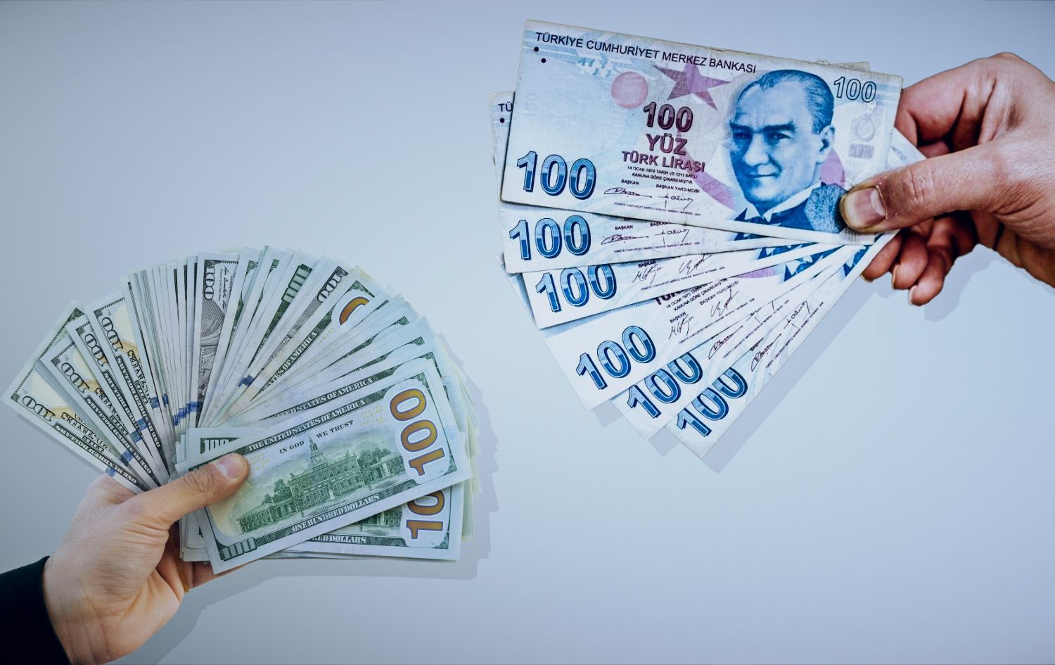 بەهای لیرەی تورکی ژمارەیەکی پێوانەیی لە دابەزین تۆمارکرد