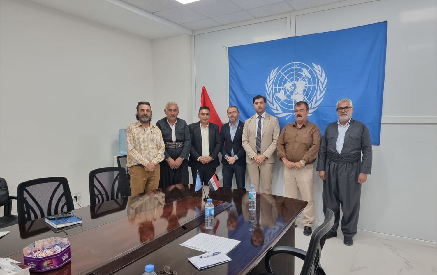 جووتیارانی سەرگەڕان کێشەکانیان دەگەیێننە یونامی