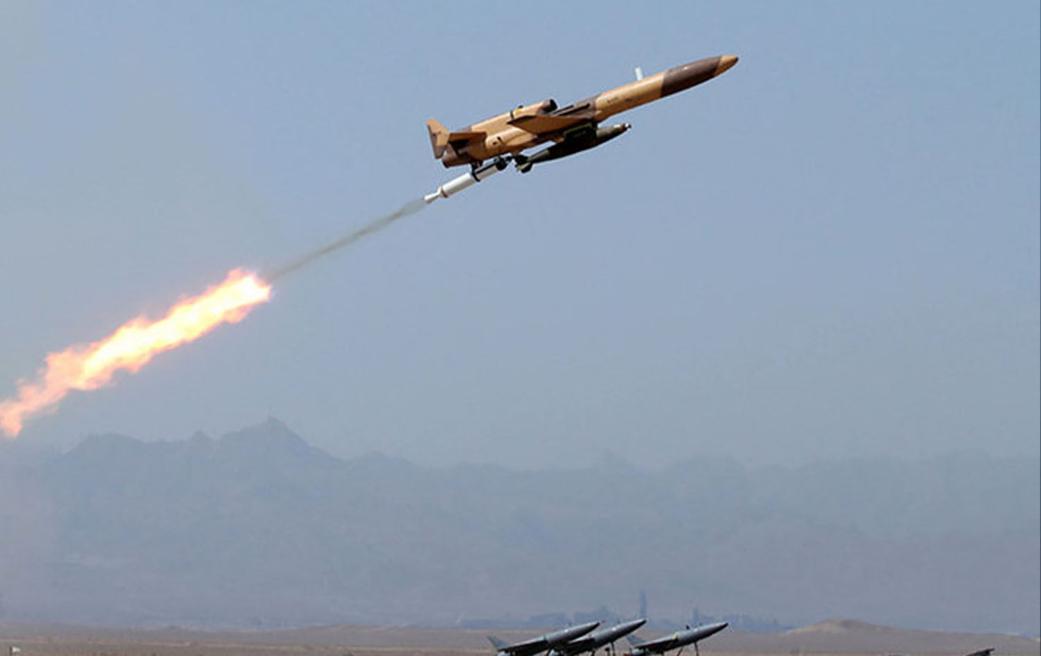 Ukraine says Iranian-made drones intercepted over Kyiv