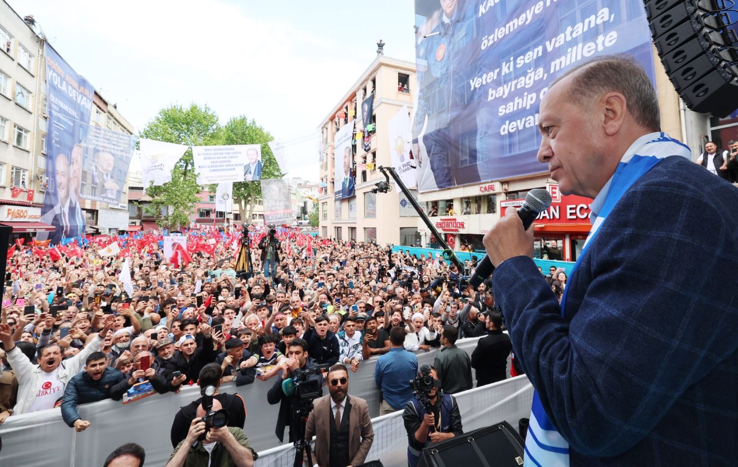 لە ئەگەری دۆڕانی ئەردۆغان لە هەڵبژاردن، لە ئیستەنبووڵ ترس لە دروستبوونی گرژی هەیە