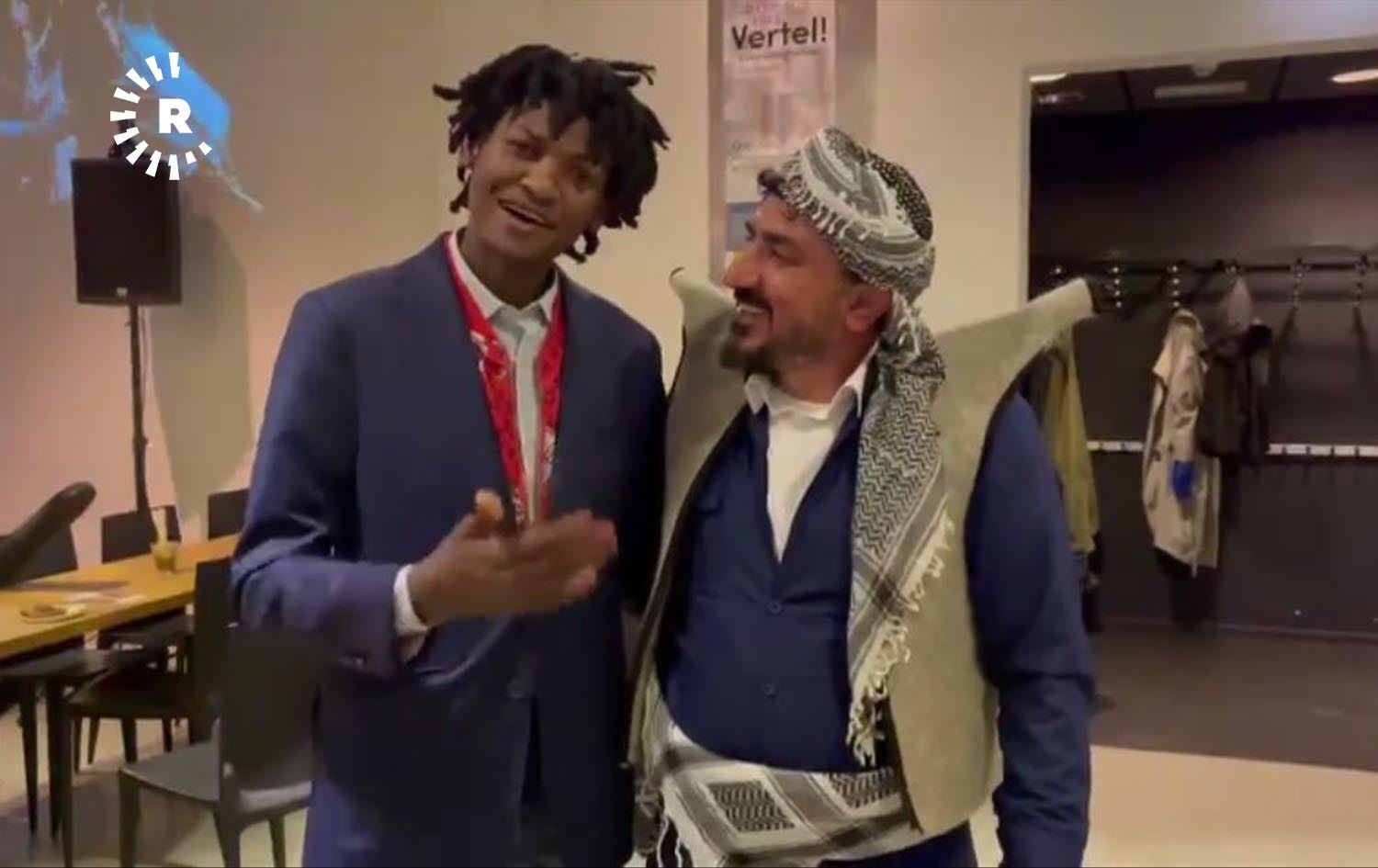 سوودانییەکی بە رەچەڵەک کورد سروودی 'ئەی رەقیب' دەڵێتەوە