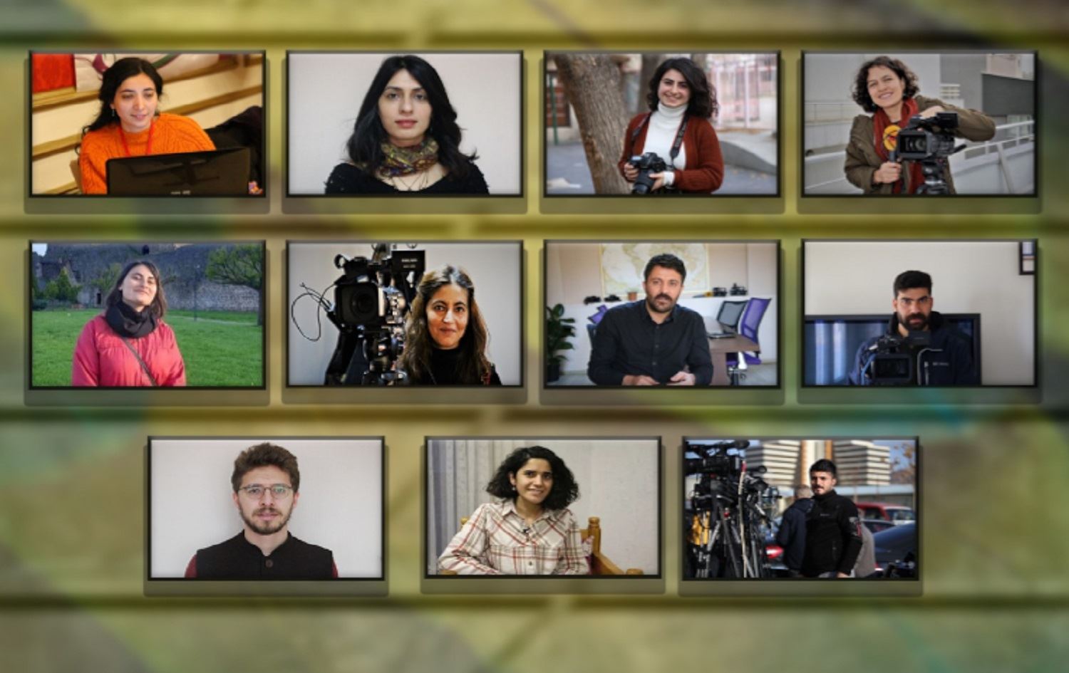 RSF: 11 rojnamevanên Kurd bi hinceta ‘endamtiya PKKê’ tên darizandin