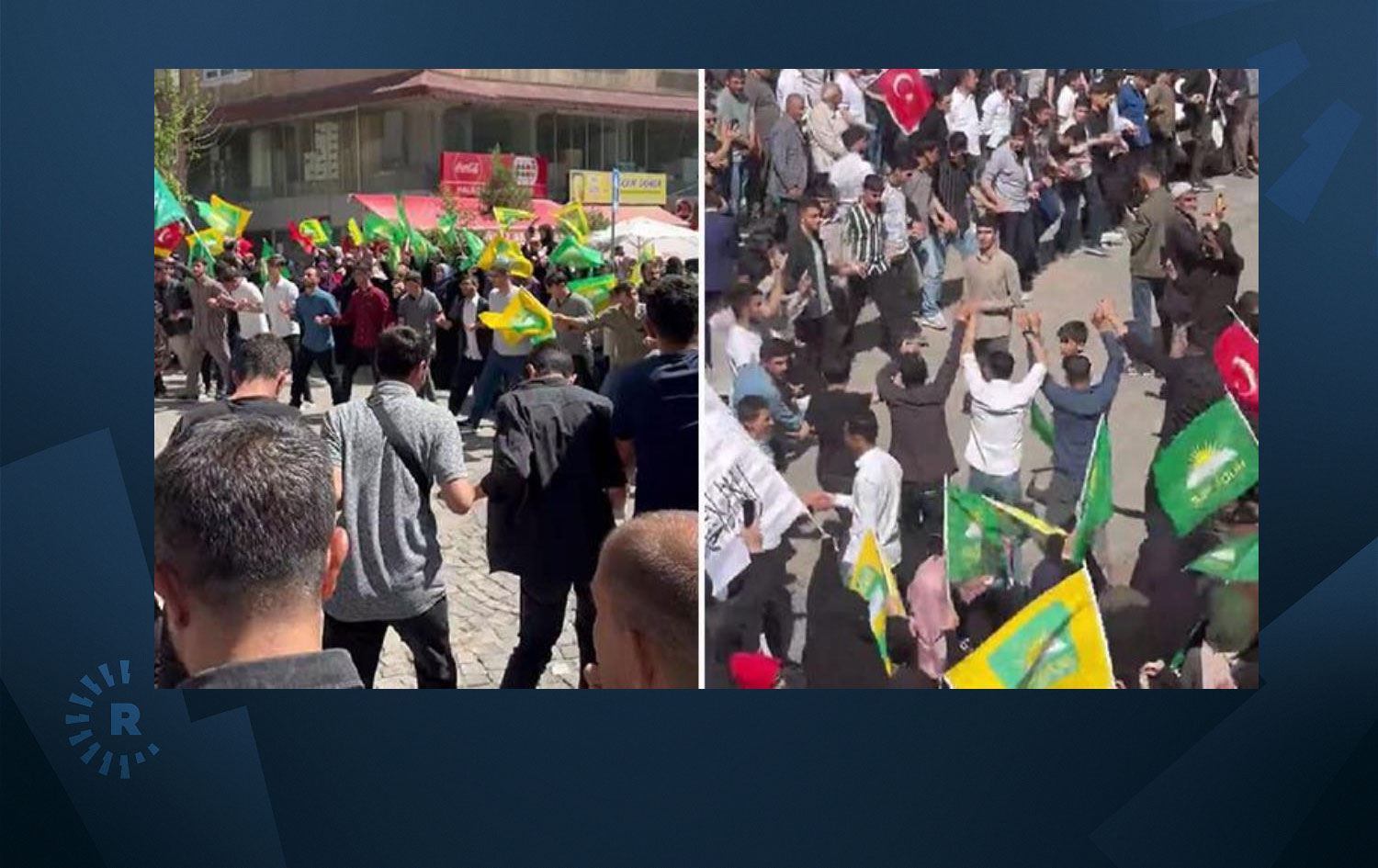 HUDA PARê serkeftina xwe ya hilbijartinê bi govend û stranên Kurdî pîroz kir